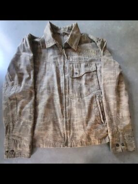 Volcom Men's Digital Camo Field Jacket in Olive and Tan